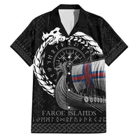 Faroe Islands Viking Drakkar Family Matching Mermaid Dress and Hawaiian Shirt Viking Blood - Wonder Print Shop