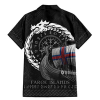 Faroe Islands Viking Drakkar Family Matching Mermaid Dress and Hawaiian Shirt Viking Blood - Wonder Print Shop
