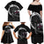 Faroe Islands Viking Drakkar Family Matching Off Shoulder Maxi Dress and Hawaiian Shirt Viking Blood - Wonder Print Shop