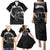 Faroe Islands Viking Drakkar Family Matching Puletasi and Hawaiian Shirt Viking Blood - Wonder Print Shop