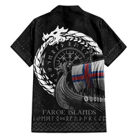 Faroe Islands Viking Drakkar Family Matching Summer Maxi Dress and Hawaiian Shirt Viking Blood - Wonder Print Shop
