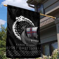 Faroe Islands Viking Drakkar Garden Flag Viking Blood - Wonder Print Shop