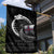 Faroe Islands Viking Drakkar Garden Flag Viking Blood - Wonder Print Shop