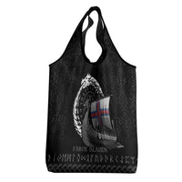 Faroe Islands Viking Drakkar Grocery Bag Viking Blood - Wonder Print Shop