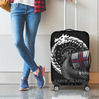 Faroe Islands Viking Drakkar Luggage Cover Viking Blood - Wonder Print Shop