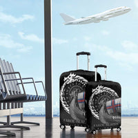 Faroe Islands Viking Drakkar Luggage Cover Viking Blood - Wonder Print Shop