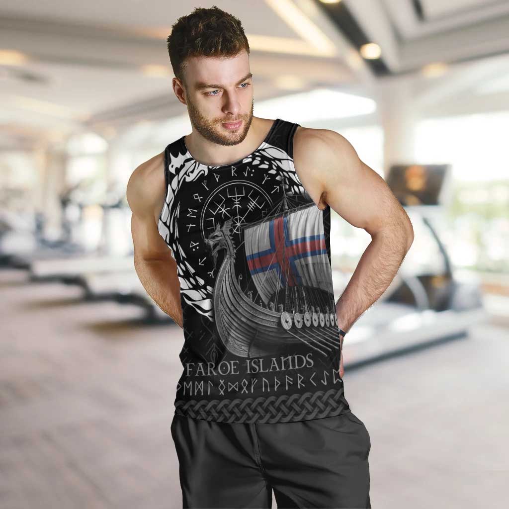 Faroe Islands Viking Drakkar Men Tank Top Viking Blood - Wonder Print Shop
