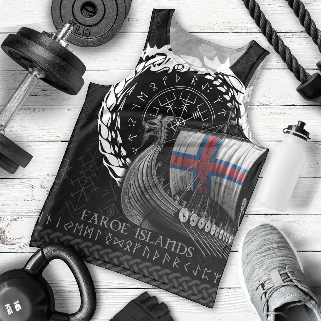 Faroe Islands Viking Drakkar Men Tank Top Viking Blood - Wonder Print Shop