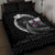 Faroe Islands Viking Drakkar Quilt Bed Set Viking Blood - Wonder Print Shop
