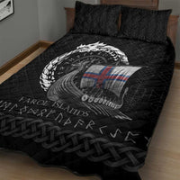 Faroe Islands Viking Drakkar Quilt Bed Set Viking Blood - Wonder Print Shop