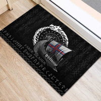Faroe Islands Viking Drakkar Rubber Doormat Viking Blood - Wonder Print Shop