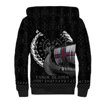 Faroe Islands Viking Drakkar Sherpa Hoodie Viking Blood - Wonder Print Shop