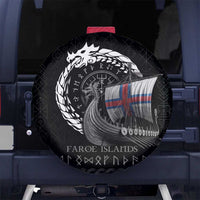 Faroe Islands Viking Drakkar Spare Tire Cover Viking Blood - Wonder Print Shop