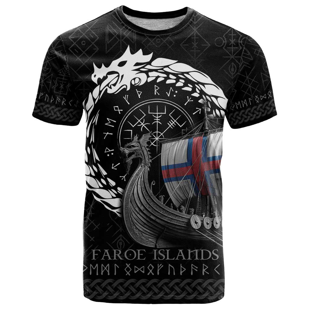 Faroe Islands Viking Drakkar T Shirt Viking Blood - Wonder Print Shop