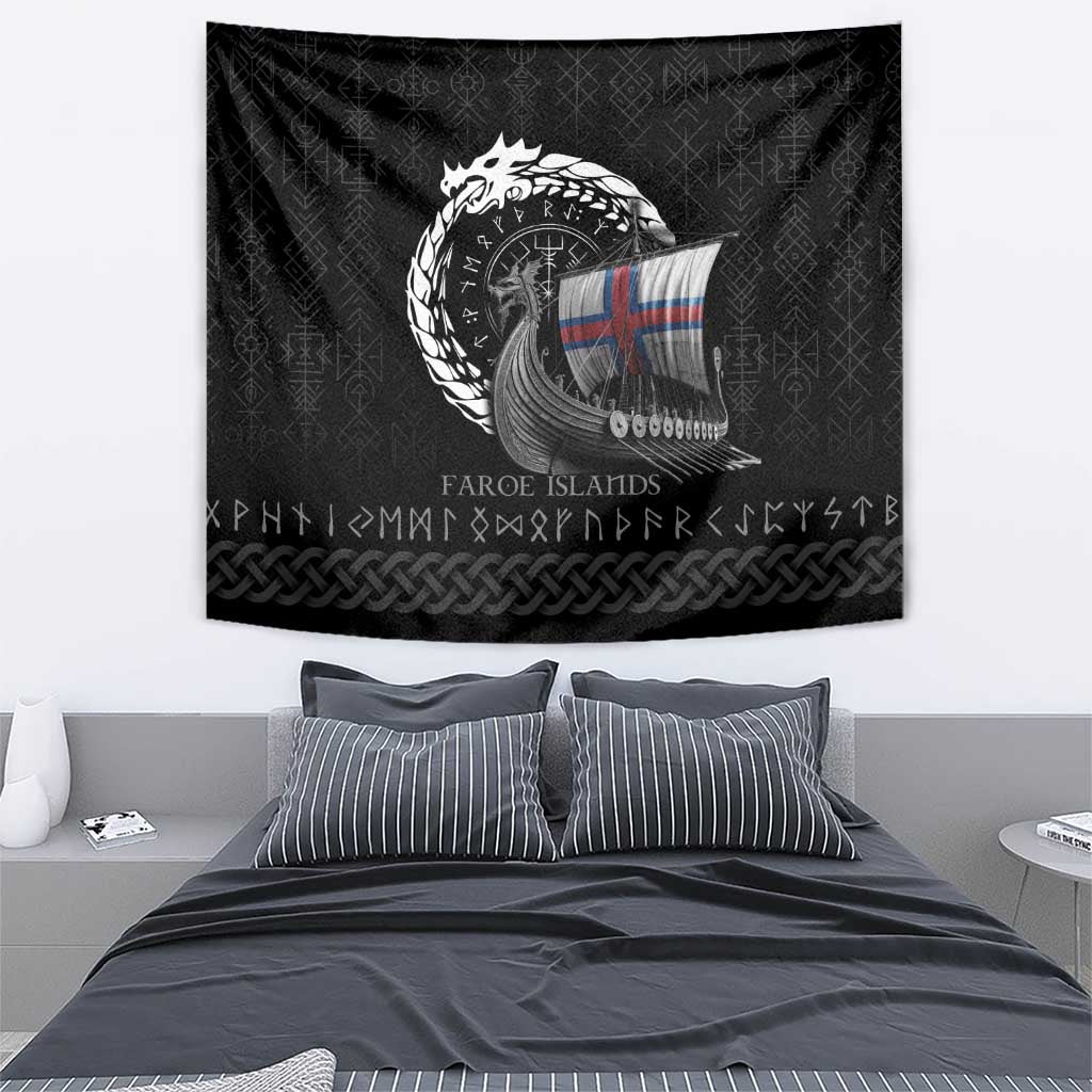 Faroe Islands Viking Drakkar Tapestry Viking Blood - Wonder Print Shop