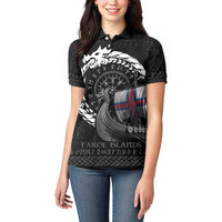 Faroe Islands Viking Drakkar Women Polo Shirt Viking Blood - Wonder Print Shop