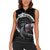 Faroe Islands Viking Drakkar Women Sleeveless Polo Shirt Viking Blood - Wonder Print Shop