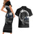 Finland Viking Drakkar Couples Matching Short Sleeve Bodycon Dress and Hawaiian Shirt Viking Blood - Wonder Print Shop
