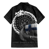 Finland Viking Drakkar Family Matching Mermaid Dress and Hawaiian Shirt Viking Blood - Wonder Print Shop