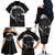 Finland Viking Drakkar Family Matching Off The Shoulder Long Sleeve Dress and Hawaiian Shirt Viking Blood - Wonder Print Shop