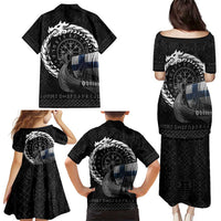 Finland Viking Drakkar Family Matching Puletasi and Hawaiian Shirt Viking Blood - Wonder Print Shop