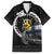 Finland Viking Drakkar Family Matching Short Sleeve Bodycon Dress and Hawaiian Shirt Viking Blood - Wonder Print Shop