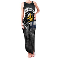 Finland Viking Drakkar Family Matching Tank Maxi Dress and Hawaiian Shirt Viking Blood - Wonder Print Shop
