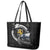 Finland Viking Drakkar Leather Tote Bag Viking Blood - Wonder Print Shop