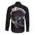 Finland Viking Drakkar Long Sleeve Button Shirt Viking Blood - Wonder Print Shop