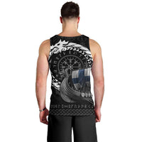 Finland Viking Drakkar Men Tank Top Viking Blood - Wonder Print Shop