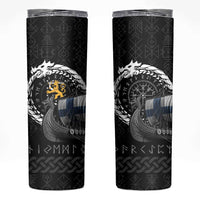 Finland Viking Drakkar Skinny Tumbler Viking Blood - Wonder Print Shop