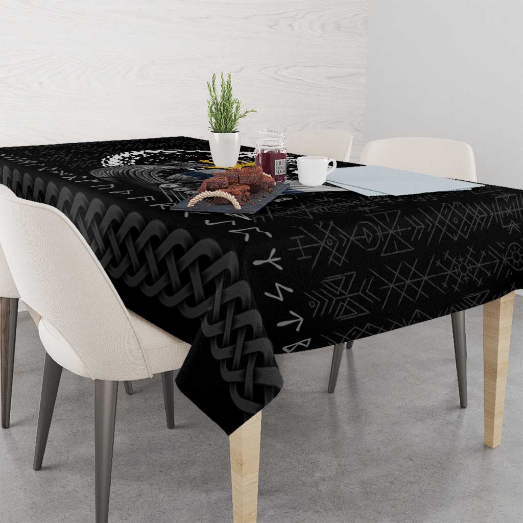 Finland Viking Drakkar Tablecloth Viking Blood - Wonder Print Shop