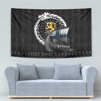Finland Viking Drakkar Tapestry Viking Blood - Wonder Print Shop