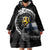 Finland Viking Drakkar Wearable Blanket Hoodie Viking Blood - Wonder Print Shop