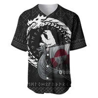 Greenland Viking Drakkar Baseball Jersey Viking Blood - Wonder Print Shop