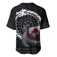 Greenland Viking Drakkar Baseball Jersey Viking Blood - Wonder Print Shop