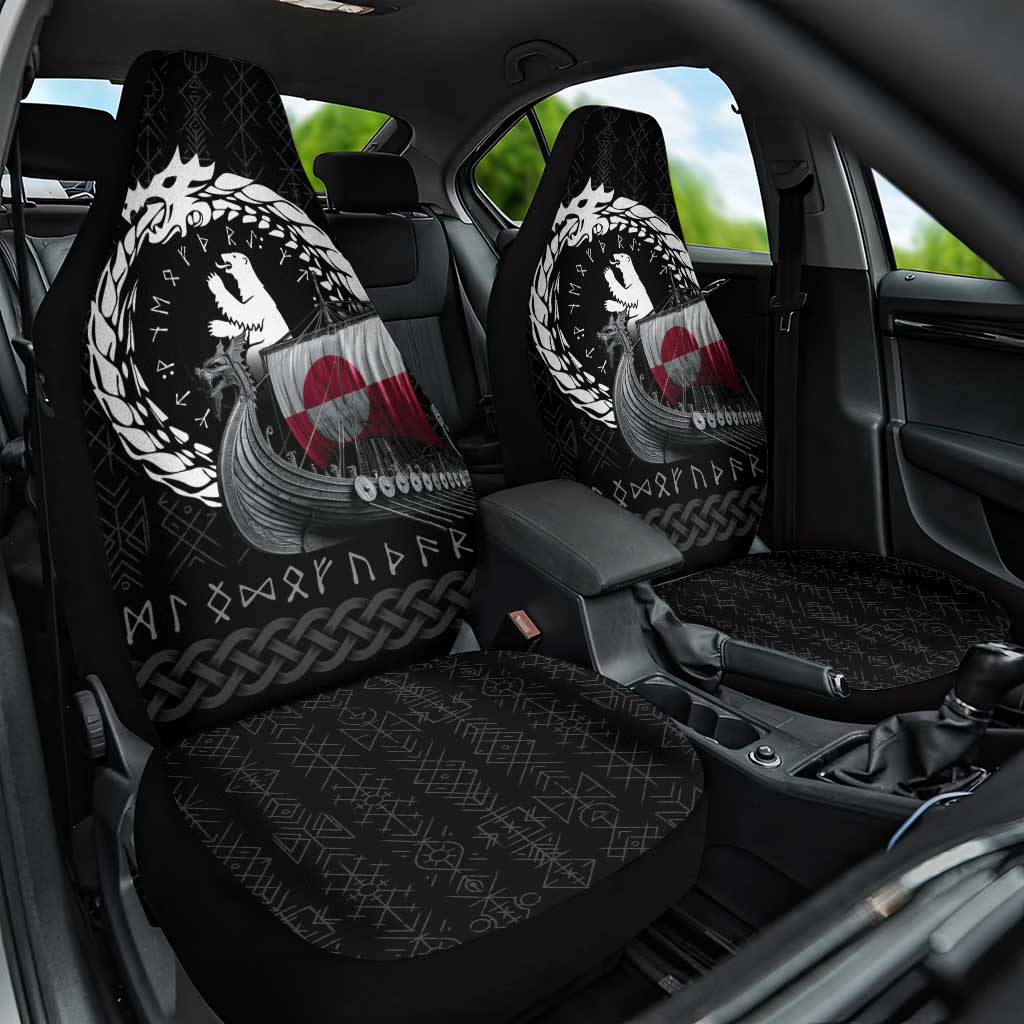 Greenland Viking Drakkar Car Seat Cover Viking Blood - Wonder Print Shop