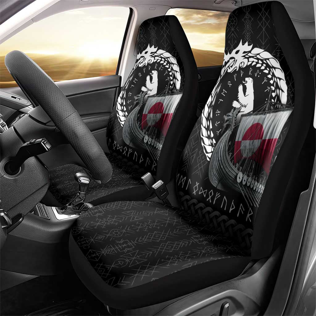 Greenland Viking Drakkar Car Seat Cover Viking Blood - Wonder Print Shop