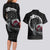 Greenland Viking Drakkar Couples Matching Long Sleeve Bodycon Dress and Hawaiian Shirt Viking Blood - Wonder Print Shop