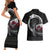 Greenland Viking Drakkar Couples Matching Short Sleeve Bodycon Dress and Hawaiian Shirt Viking Blood - Wonder Print Shop