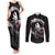 Greenland Viking Drakkar Couples Matching Tank Maxi Dress and Long Sleeve Button Shirt Viking Blood - Wonder Print Shop