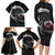 Greenland Viking Drakkar Family Matching Long Sleeve Bodycon Dress and Hawaiian Shirt Viking Blood - Wonder Print Shop