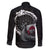 Greenland Viking Drakkar Family Matching Long Sleeve Bodycon Dress and Hawaiian Shirt Viking Blood - Wonder Print Shop