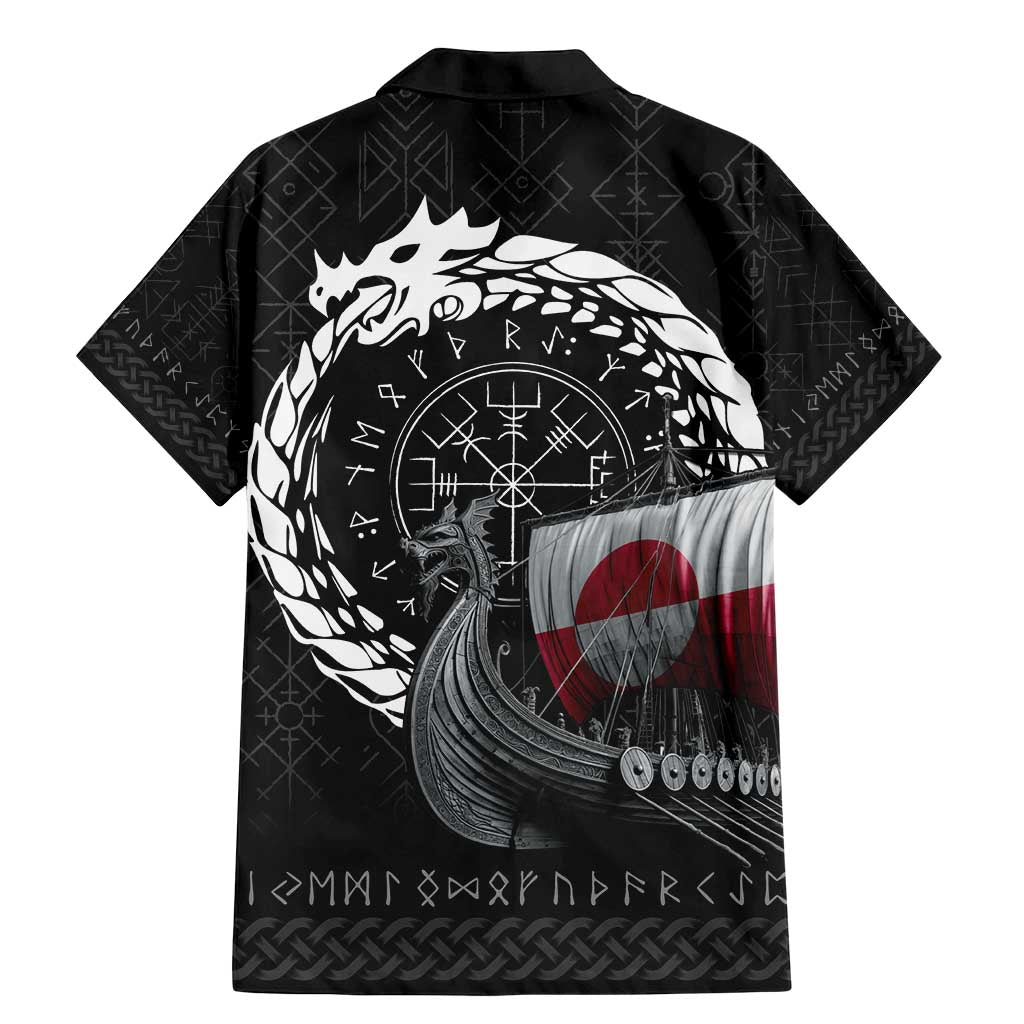 Greenland Viking Drakkar Family Matching Mermaid Dress and Hawaiian Shirt Viking Blood - Wonder Print Shop