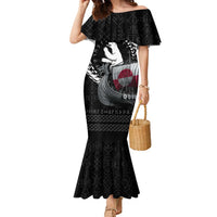 Greenland Viking Drakkar Family Matching Mermaid Dress and Hawaiian Shirt Viking Blood - Wonder Print Shop