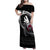 Greenland Viking Drakkar Family Matching Off Shoulder Maxi Dress and Hawaiian Shirt Viking Blood - Wonder Print Shop