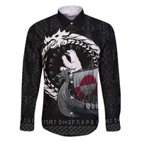 Greenland Viking Drakkar Family Matching Puletasi and Hawaiian Shirt Viking Blood - Wonder Print Shop