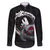 Greenland Viking Drakkar Family Matching Short Sleeve Bodycon Dress and Hawaiian Shirt Viking Blood - Wonder Print Shop