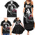 Greenland Viking Drakkar Family Matching Summer Maxi Dress and Hawaiian Shirt Viking Blood - Wonder Print Shop