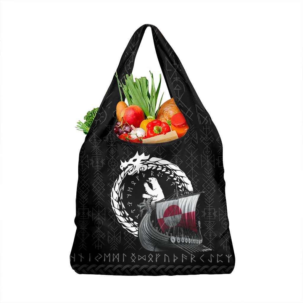 Greenland Viking Drakkar Grocery Bag Viking Blood - Wonder Print Shop